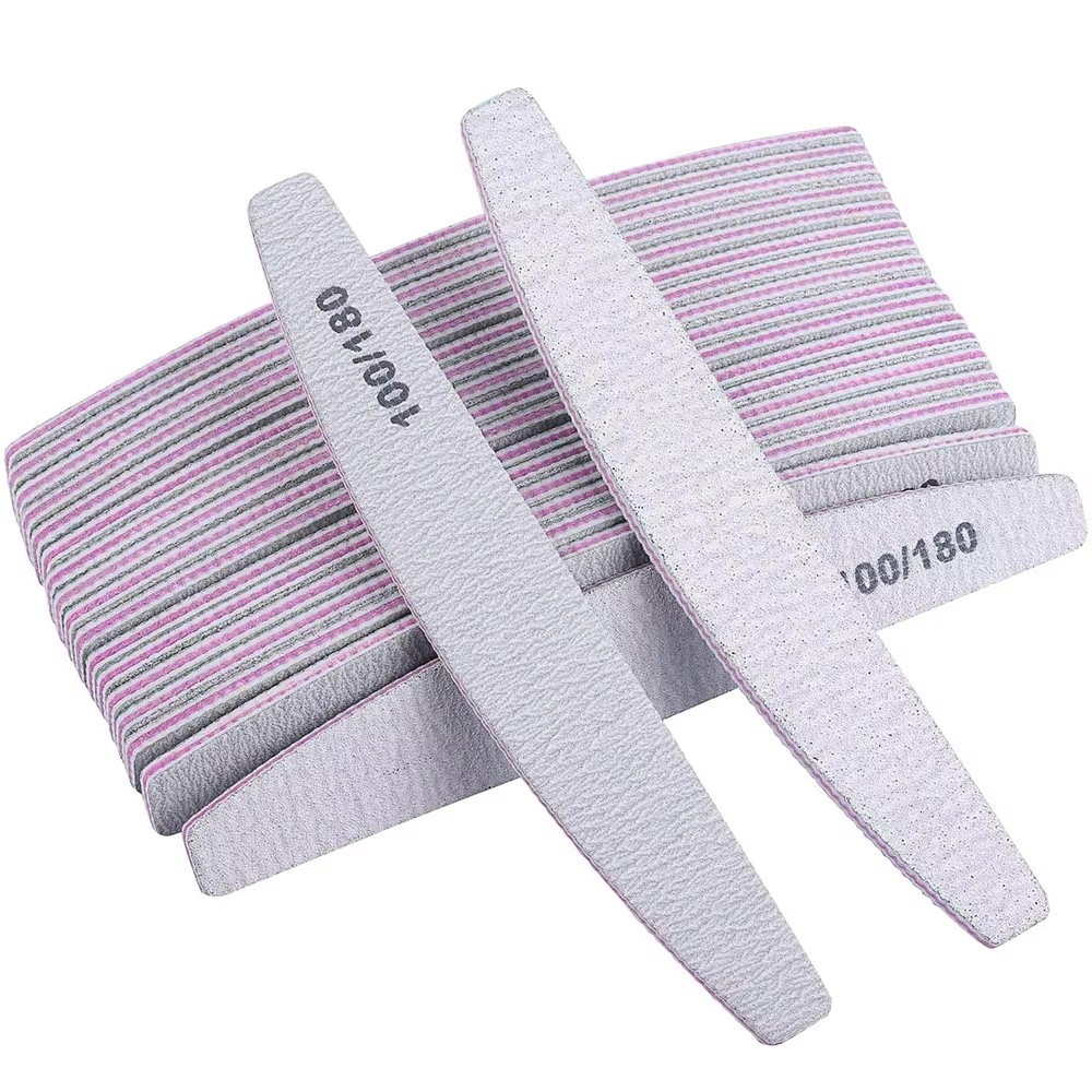 Woodworking Files - 12-Piece Professional Manicure Set: 100/180 Grit