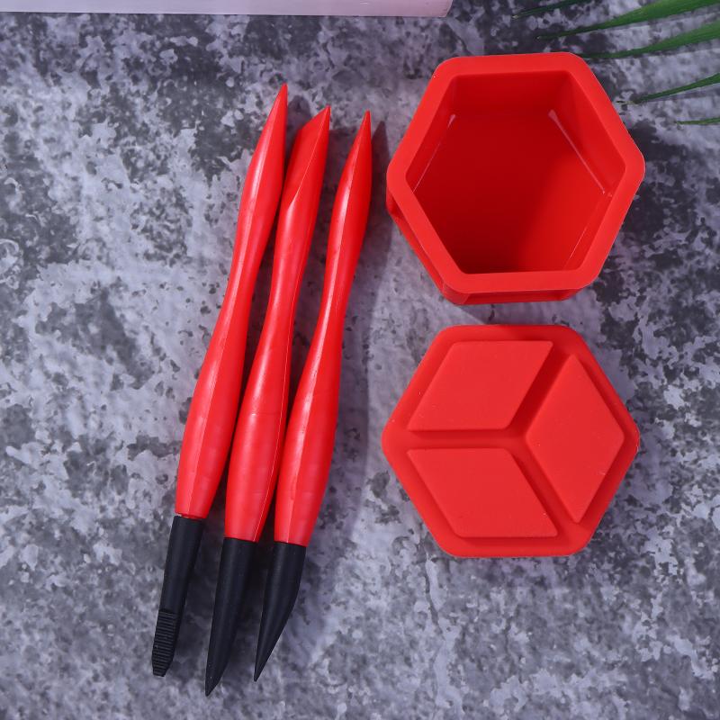 Woodworking Glue Applicator - Silicone Glue Brush Kit 3pcs/4pcs Woodworking