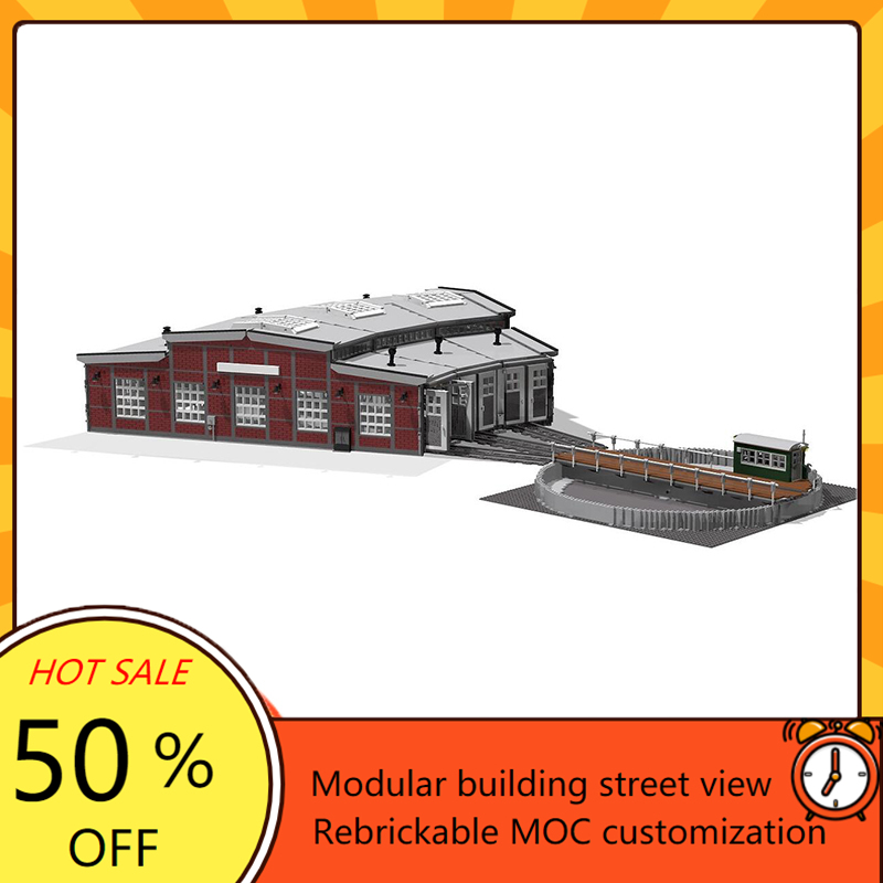 Turning Gouge Set - 5286PCS MOC Creative Modular Train Station