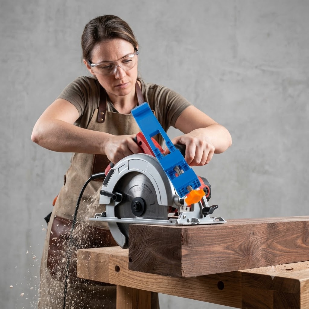 Woodworking Files - Durable ABS Electric Circular Saw, Heavy