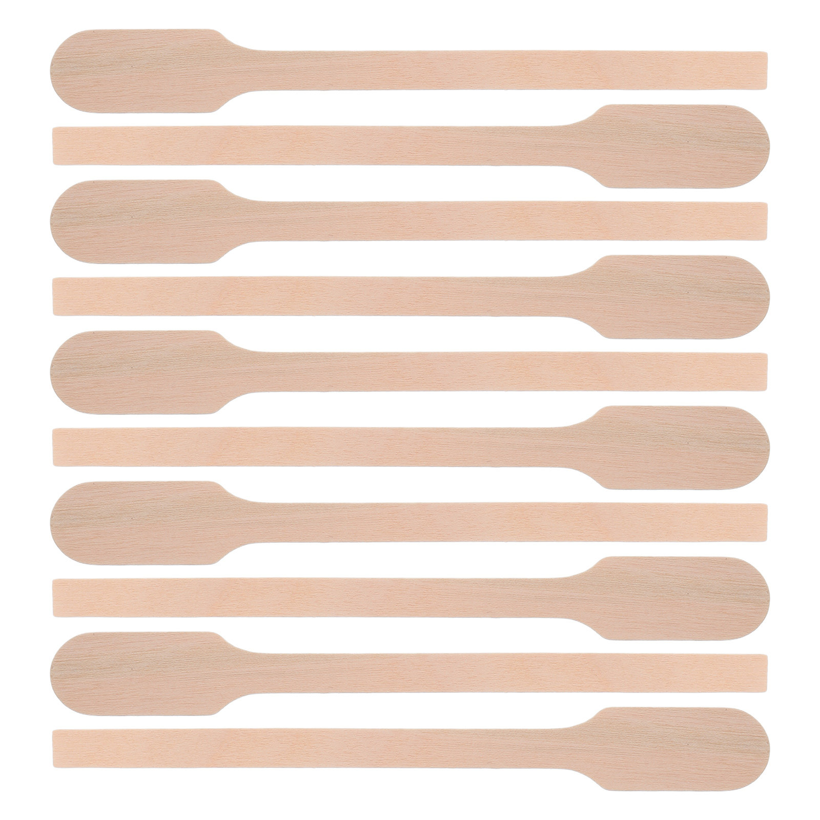 Woodworking Diy Projects - 200Pcs Wooden Paint Stirring Sticks 5