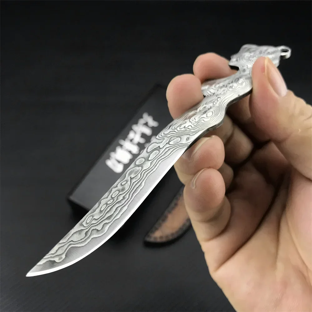 Woodworking Artisans - Artisan Flying Goddess Pattern Damascus Mini