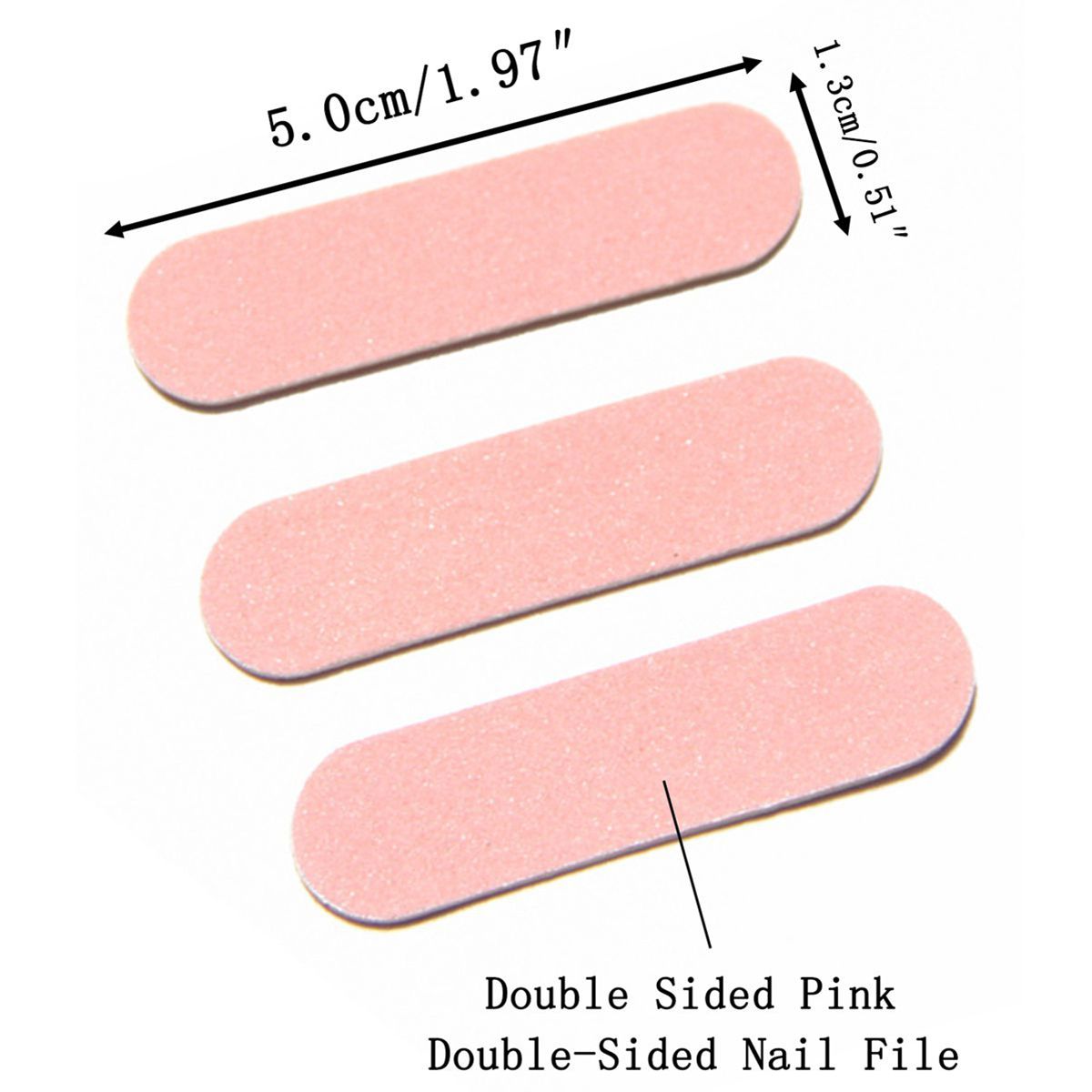 15 TO 1000 Pcs Pink Nail Files - Woodworking Files ulasan dan harga