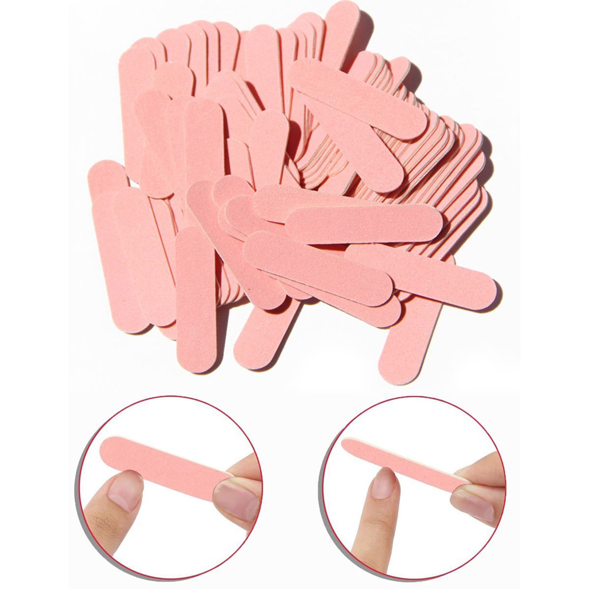15 TO 1000 Pcs Pink Nail Files - Woodworking Files ulasan dan harga