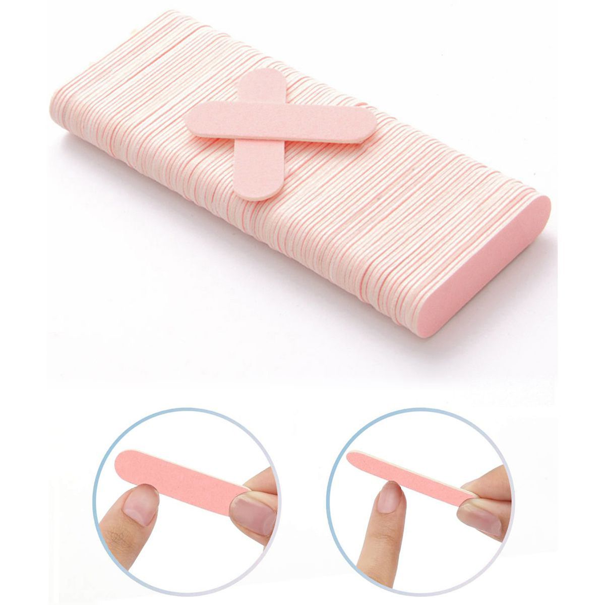 15 TO 1000 Pcs Pink Nail Files - Woodworking Files ulasan dan harga