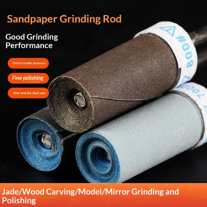 Hot Sandpaper Grinding Sticks  - Woodworking Finishing ulasan dan harga