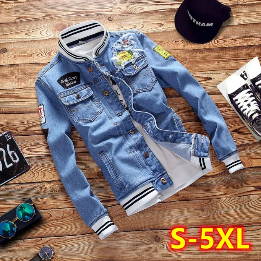 New 2026 Men's Denim Jackets F - Woodworking Brand ulasan dan harga