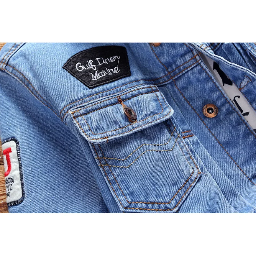 New 2026 Men's Denim Jackets F - Woodworking Brand ulasan dan harga