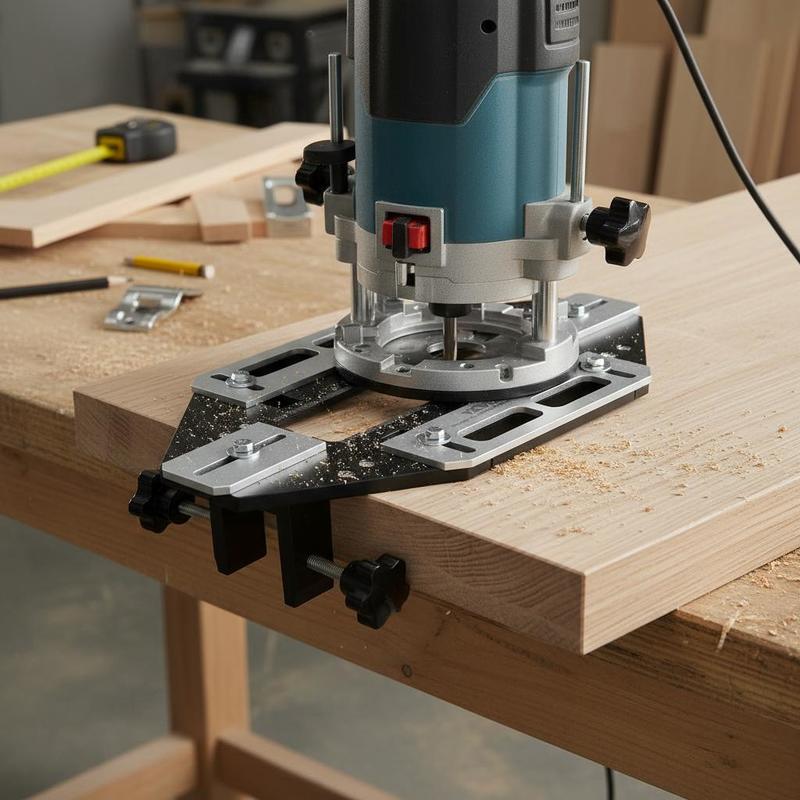 Aluminum Alloy Mortise Templat - Woodworking Tools ulasan dan harga