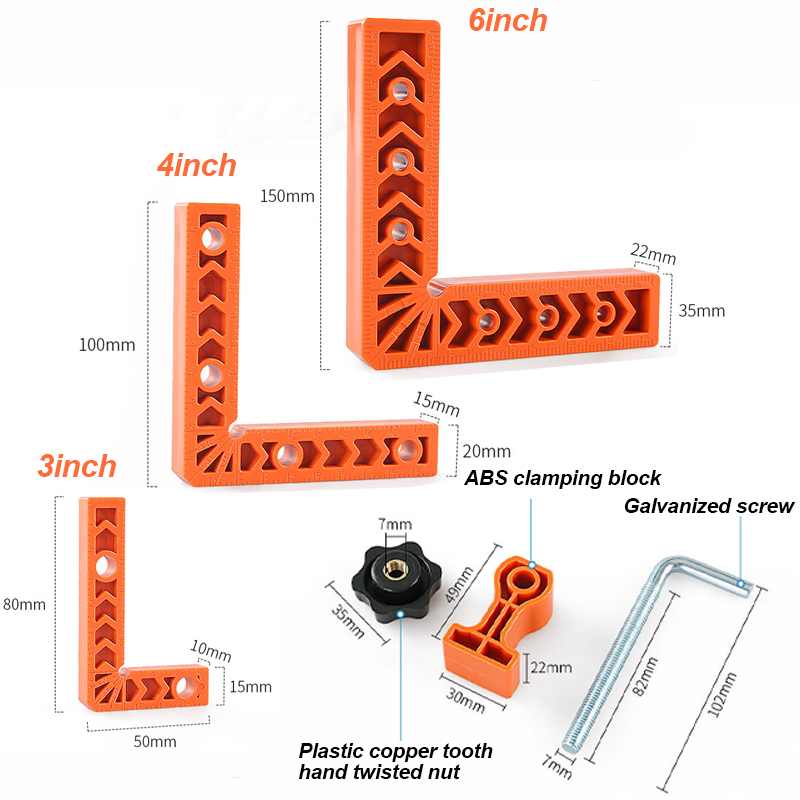 2 Sets of 3/4/6-inch Locking a - Woodworking Meaning ulasan dan harga