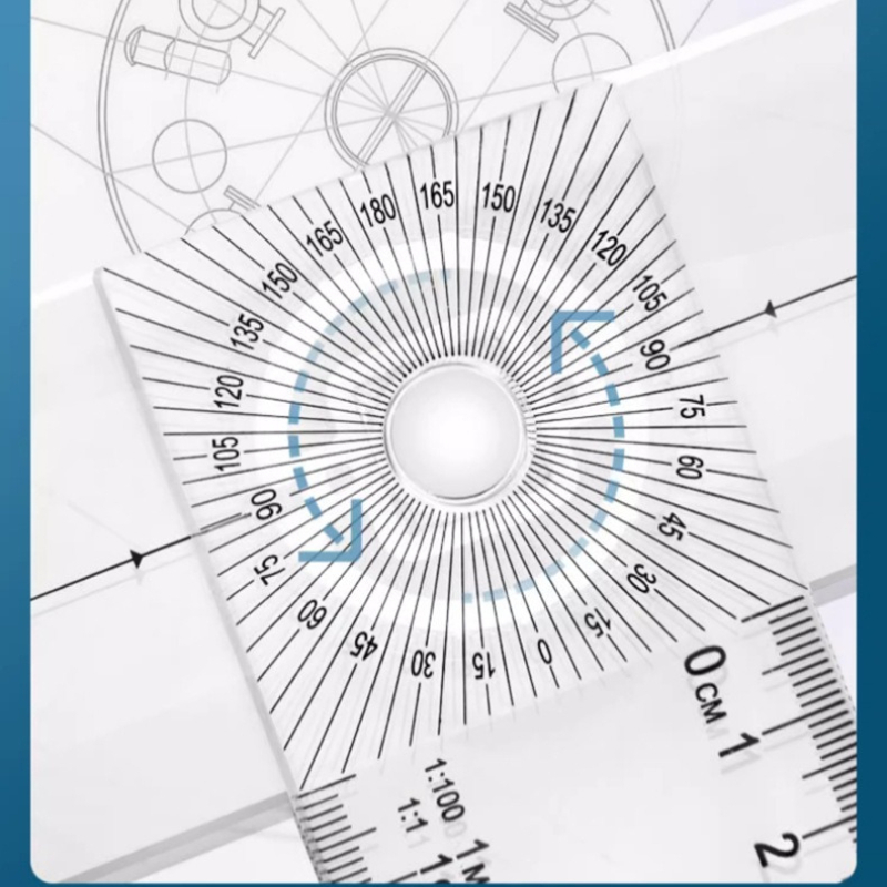 Dual-Sided T Square Ruler Clea - Woodworking Company ulasan dan harga