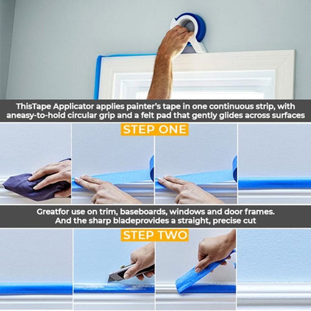 Painter Masking Tape Applicato - Woodworking Finishing ulasan dan harga