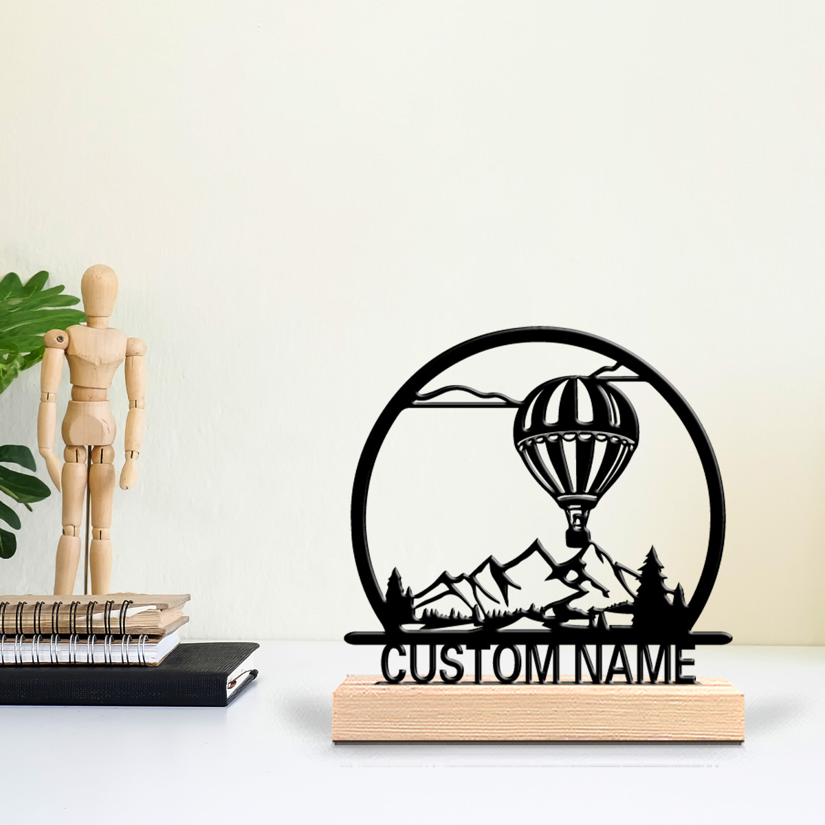 1pc Hot air balloon Customized - Woodworking Diy Projects ulasan dan harga