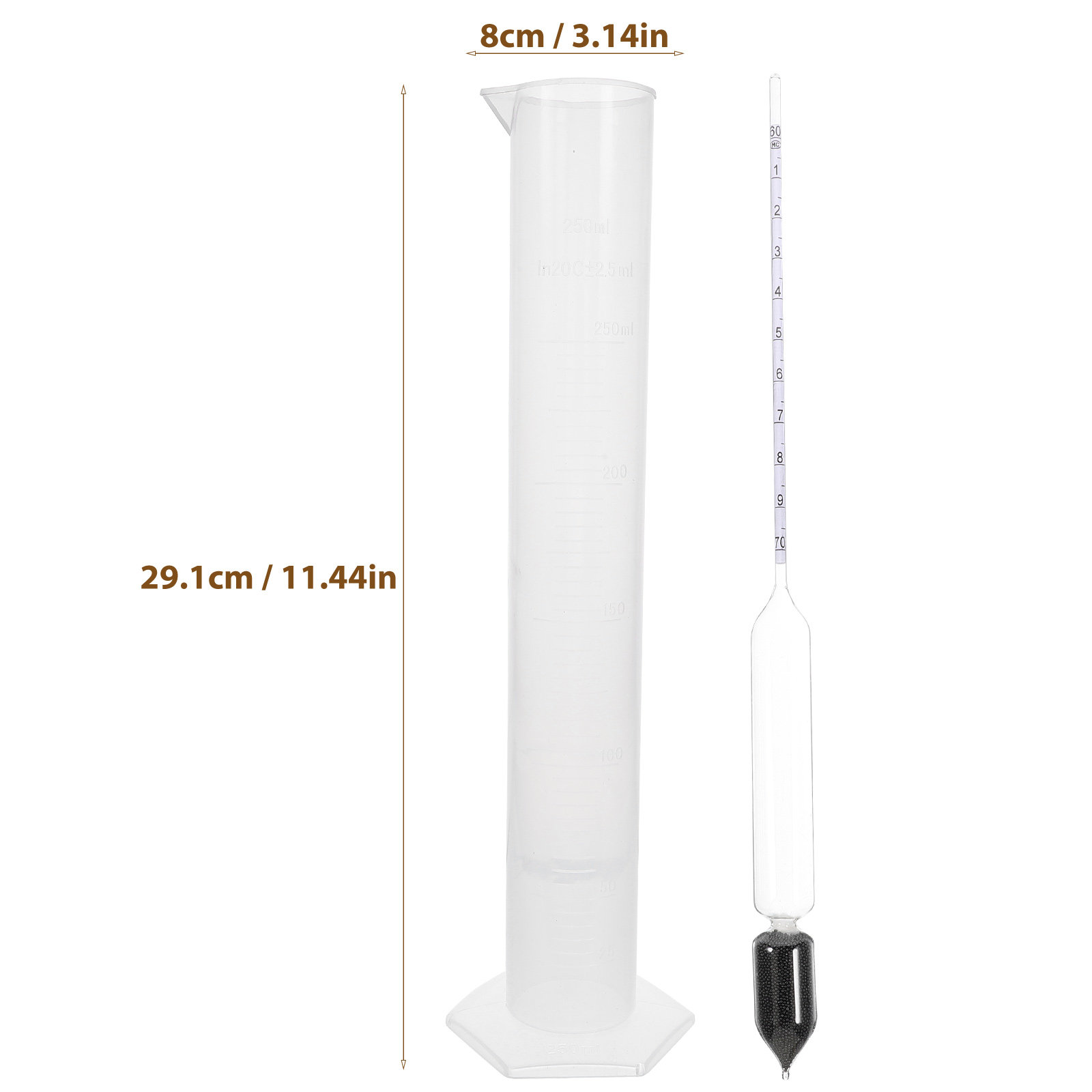 1Set Maple Syrup Hydrometer Gl - Woodworking Terms ulasan dan harga
