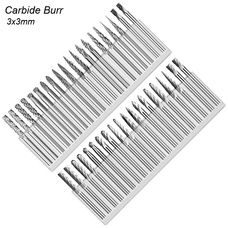 3mm Shank Tungsten Carbide Bur - Woodworking Rasps And Files ulasan dan harga