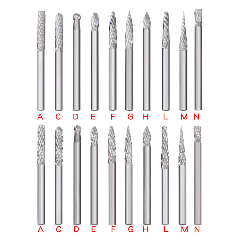 3mm Shank Tungsten Carbide Bur - Woodworking Rasps And Files ulasan dan harga