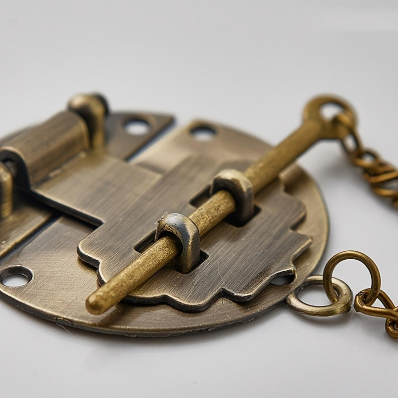 3Pcs Vintage-Style Alloy Lock  - Woodworking Finishing ulasan dan harga