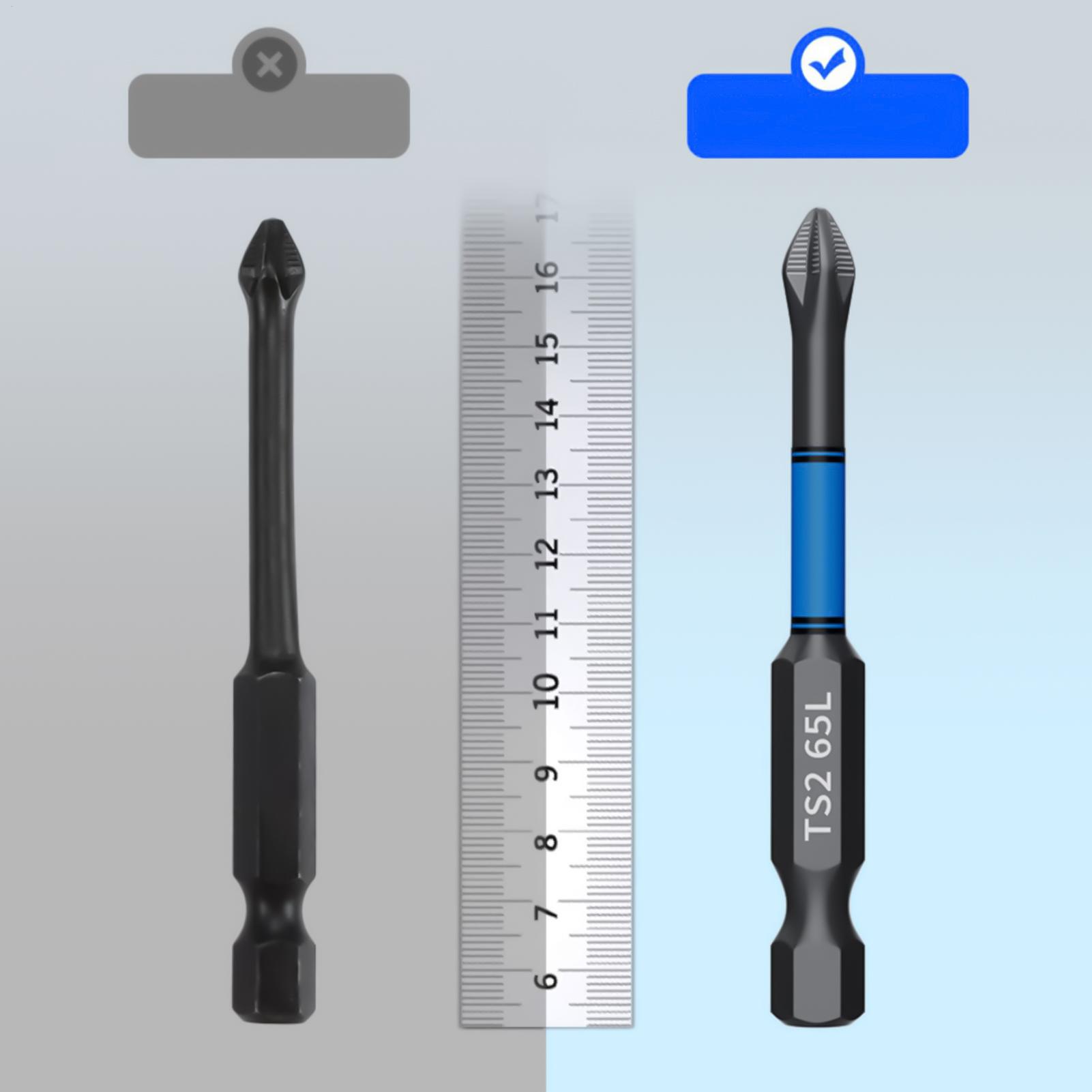 Drill Screwdriver Bit Set 6-Pi - Woodworking Tools ulasan dan harga