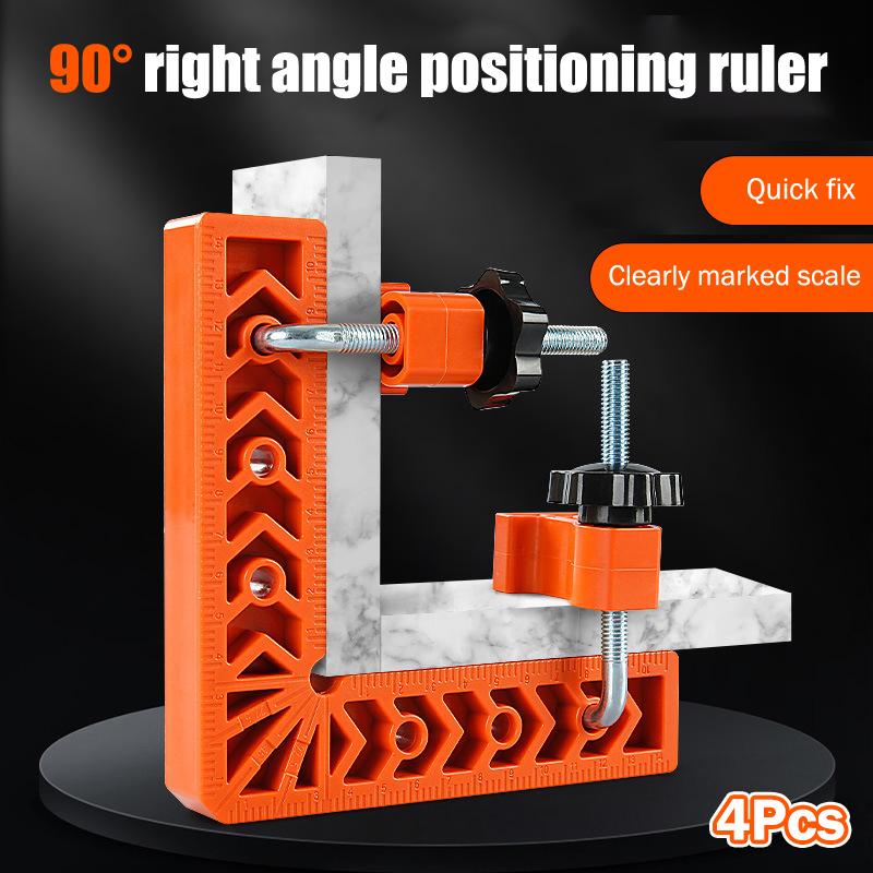 [ZY]4Pcs 3in 90 Degree Right A - Woodworking Meaning ulasan dan harga