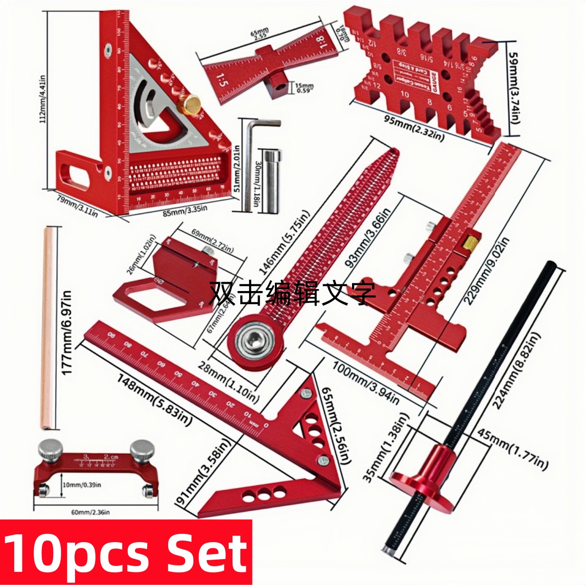 9pcs/10pcs Woodworking Measuri - Woodworking Plans Free ulasan dan harga