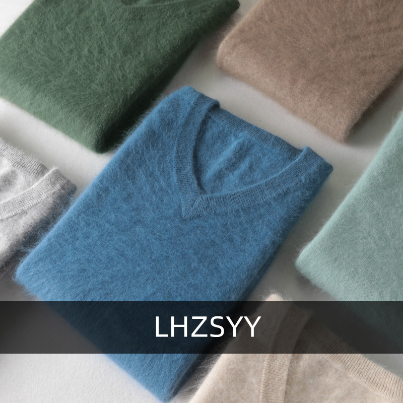 LHZSYY Men's 100% Mink Cashmer - Woodworking Brand ulasan dan harga