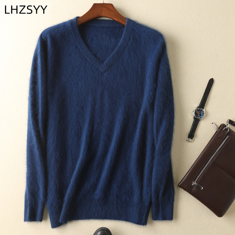 LHZSYY Men's 100% Mink Cashmer - Woodworking Brand ulasan dan harga