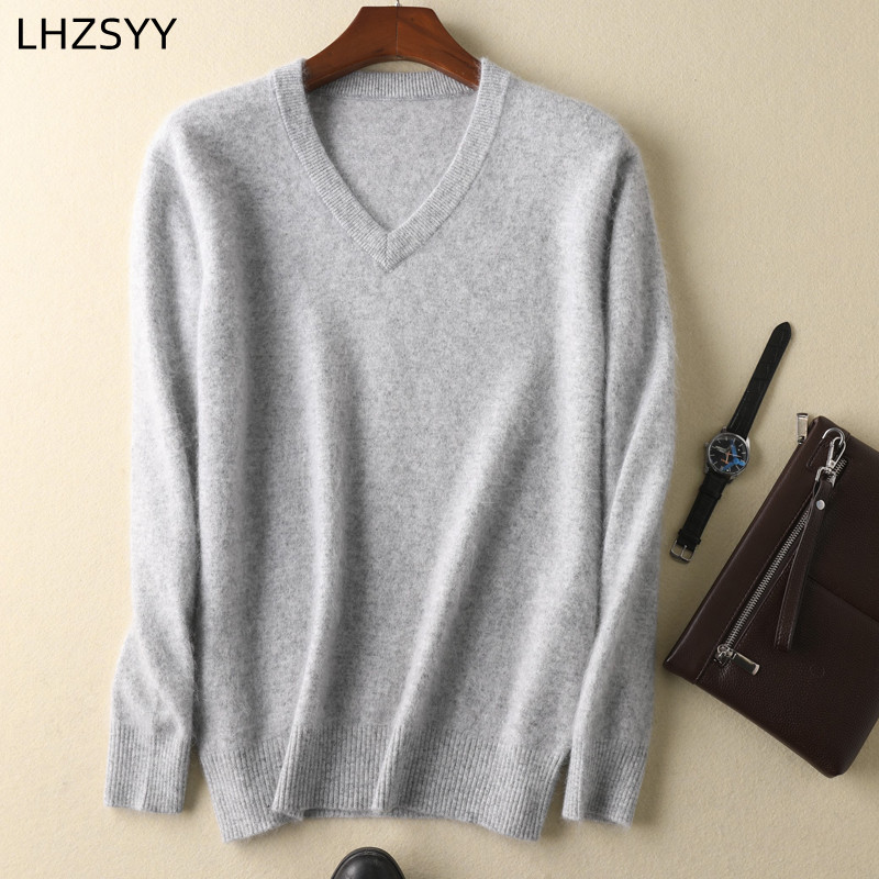 LHZSYY Men's 100% Mink Cashmer - Woodworking Brand ulasan dan harga