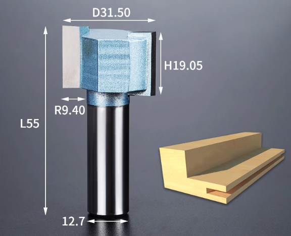 T-shaped Redwood Processing Wo - Woodworking Tools ulasan dan harga