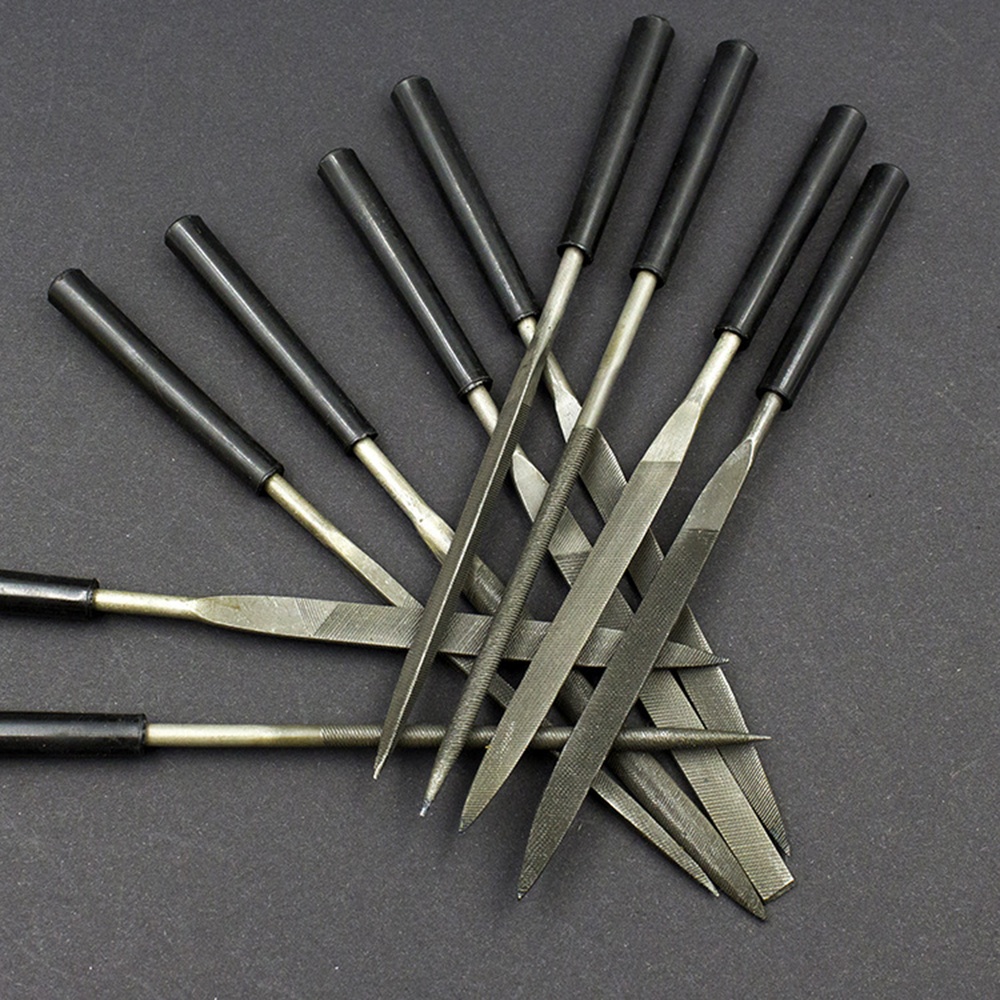 STONEGO 5PCS/10PCS 3x140mm Nee - Woodworking Rasps And Files ulasan dan harga