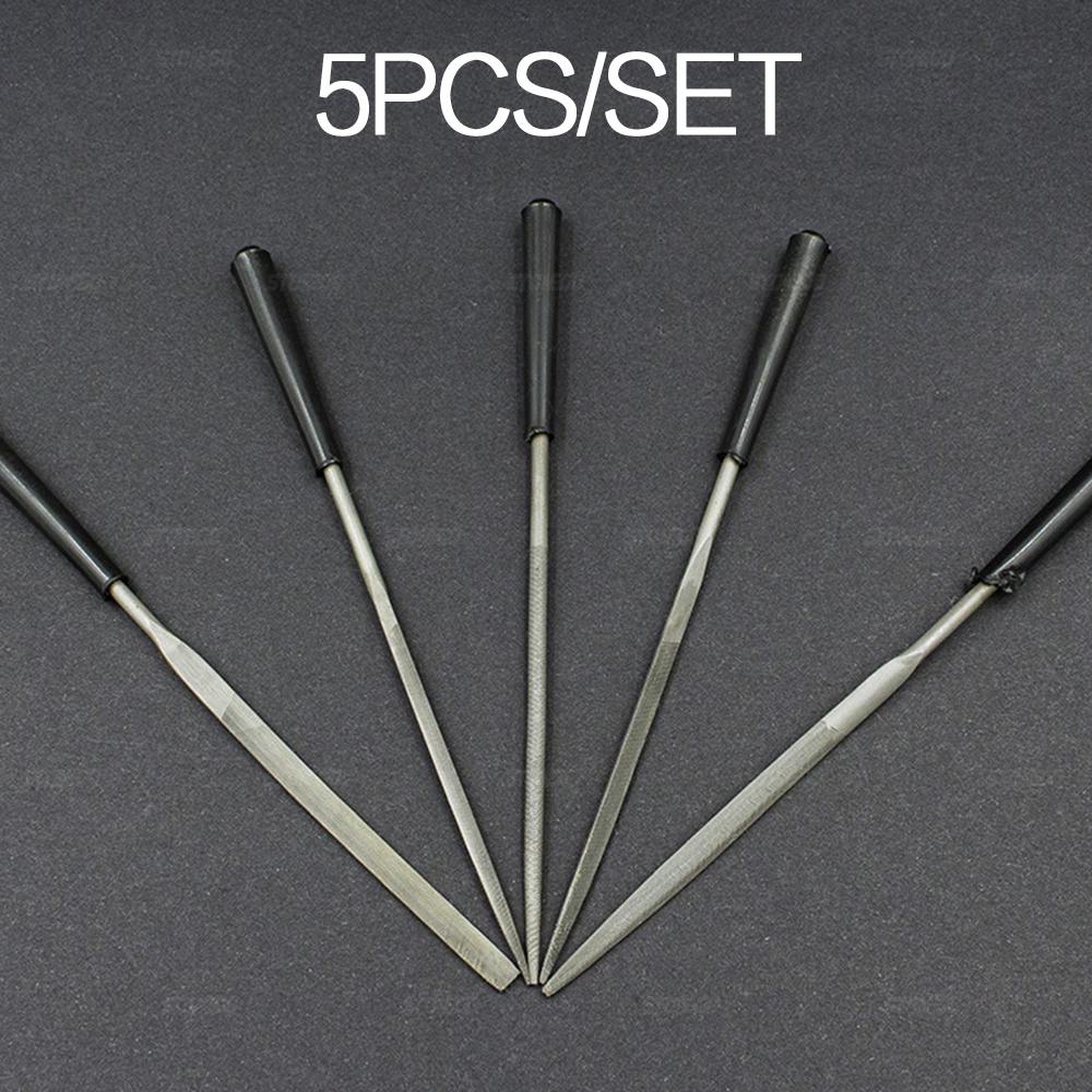 STONEGO 5PCS/10PCS 3x140mm Nee - Woodworking Rasps And Files ulasan dan harga
