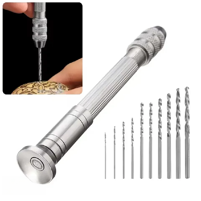 0.8-3.0mm Mini Hand Drill Wood - Woodworking Tools ulasan dan harga