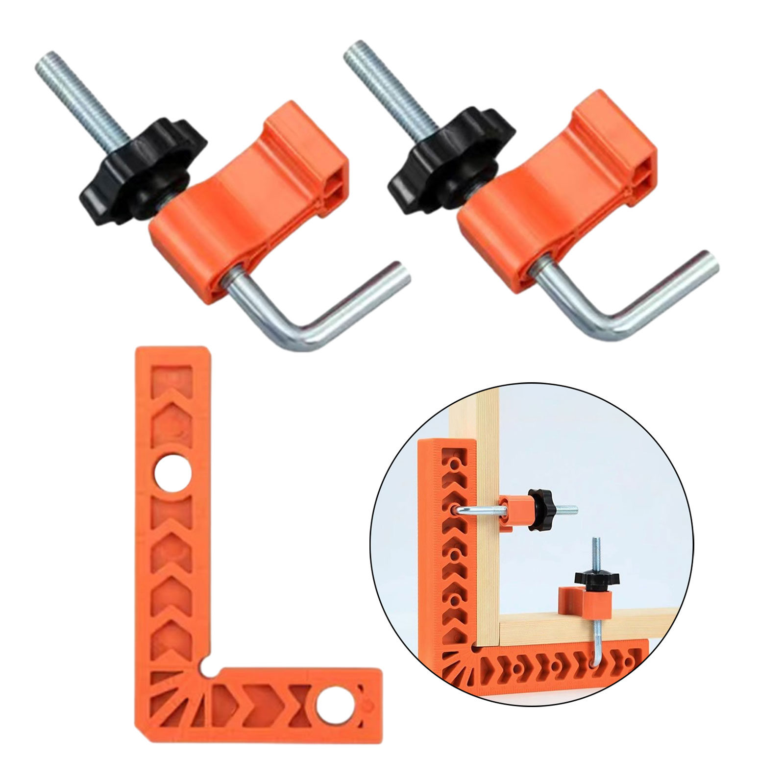 90 Degree Corner Clamp L Type  - Woodworking Meaning ulasan dan harga