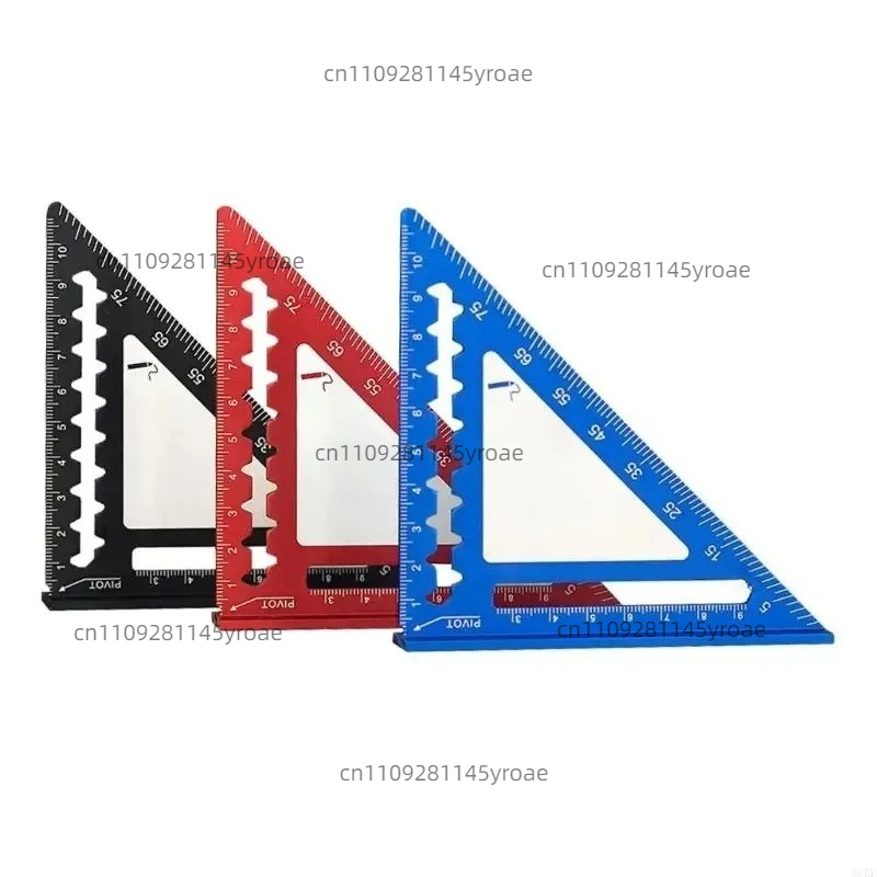 4Inch Aluminum Triangle Square - Woodworking Tools ulasan dan harga