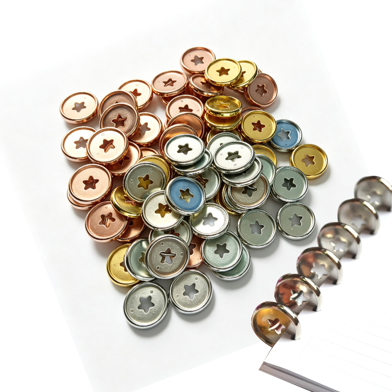 50pcs Loose-leaf Mushroom Hole - Woodworking Files ulasan dan harga