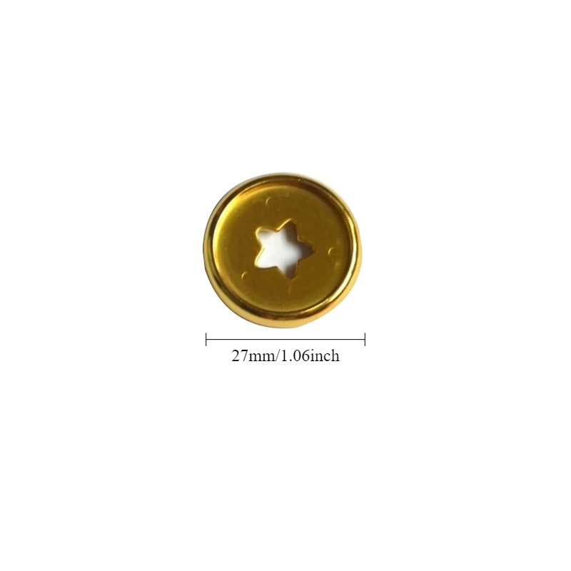 50pcs Loose-leaf Mushroom Hole - Woodworking Files ulasan dan harga